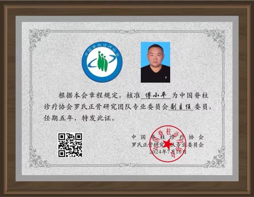 副主任委员——傅小平